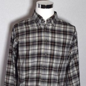 Viyella Button Up Long Sleeve Size XL TG Plaid